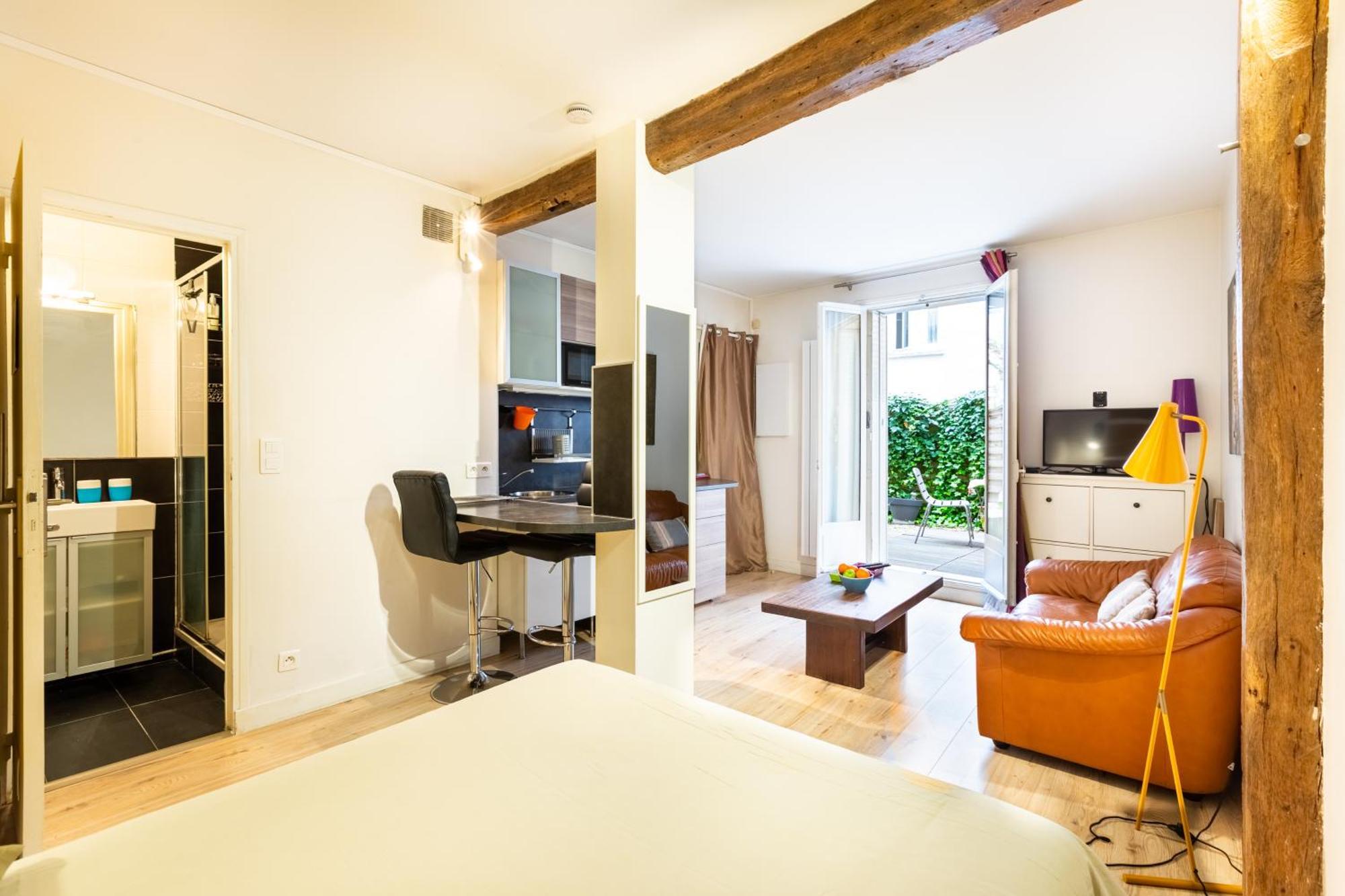 Studio Montonnerre Avec Terrasse Proche Necker Et Montparnasse Paryż Zewnętrze zdjęcie